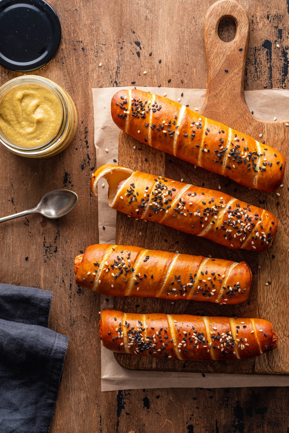 Pigs in a Pretzel Blanket - Field