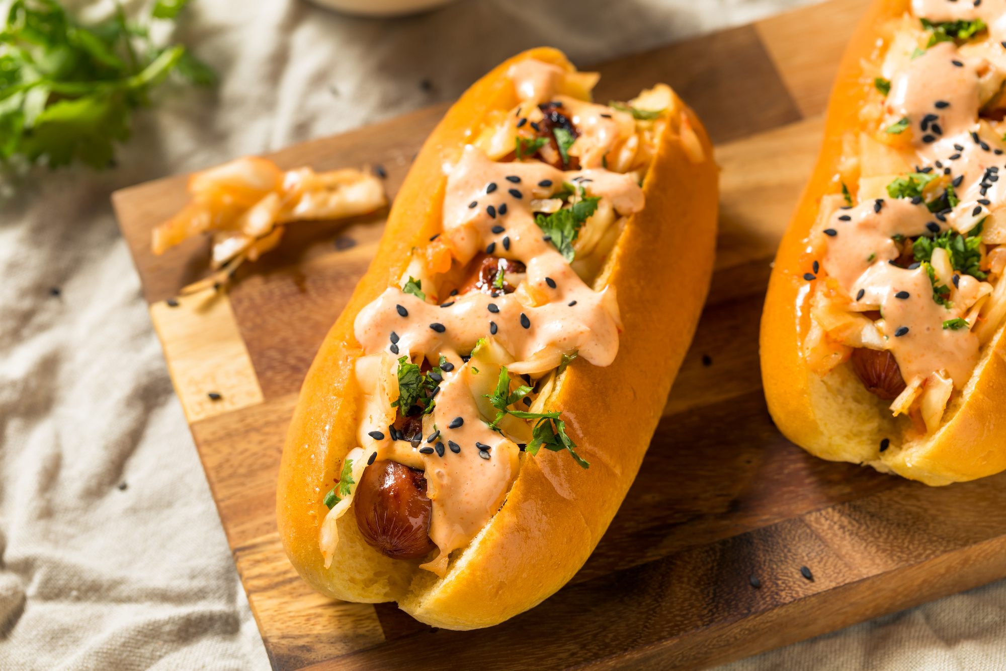 Korean Slaw Dogs - Field